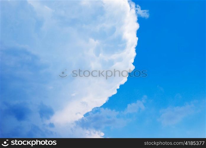 nature cloudscape as sky background