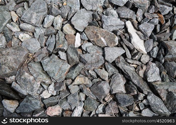 nature concept - close up of granite stones. close up of granite stones