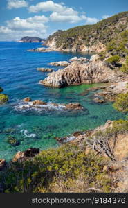 Nature in all its splendor: an experience for the senses. Costa Brava, near small town Palamos, Spain