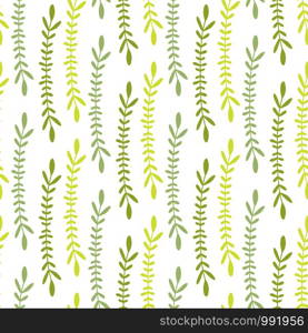 Nature seamless pattern. Green leaves pattern. Minimal nature print for wrapping, textile, wallpaper design. Nature seamless pattern. Green leaves pattern. Minimal nature print for wrapping, textile, wallpaper design.