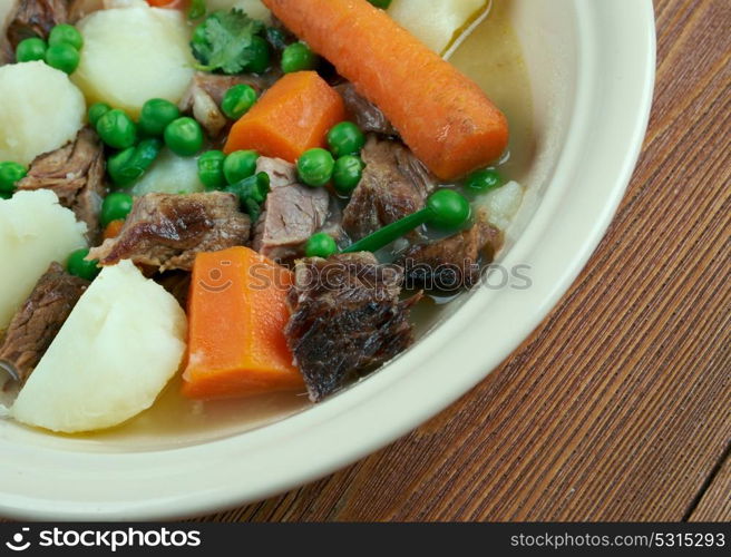 Navarin - French ragout (stew) of lamb or mutton.