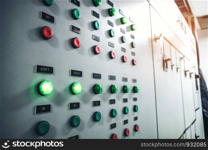 ndustrial electrical switch panel
