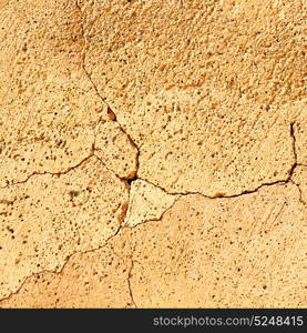 near house and block building abstract background in oman the old wall