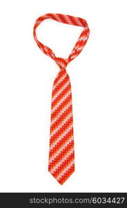 Neck tie isolated on the white background