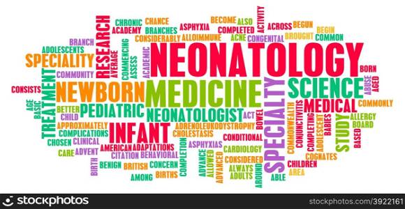 Neonatology or Neonatologist Medical Field Specialty As Art
