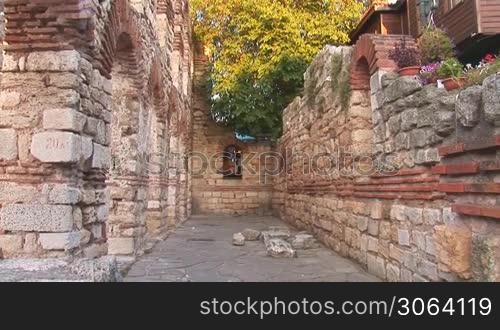Nessebar: ancient walls