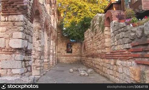 Nessebar: ancient walls