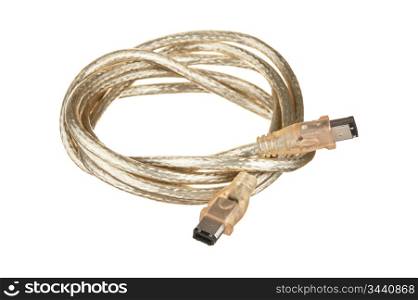 network cable isolated on white background