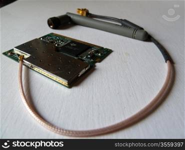 network card connection and cable