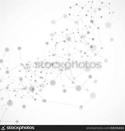 Network vector background