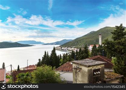 Neum, resort on the Adriatic sea in a beautiful summer day, Bosnia and Herzegovina