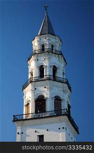 Nevjansky falling tower of XVIII century