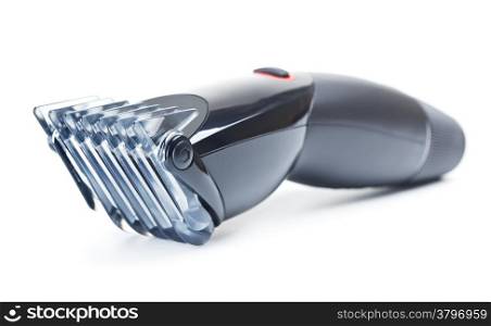 new black hairclipper, isolated on white background