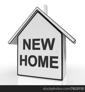 New Home House Meaning Buying Or Purchasing Property