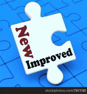 . New Improved Meaning Latest Development To Upgrade Product