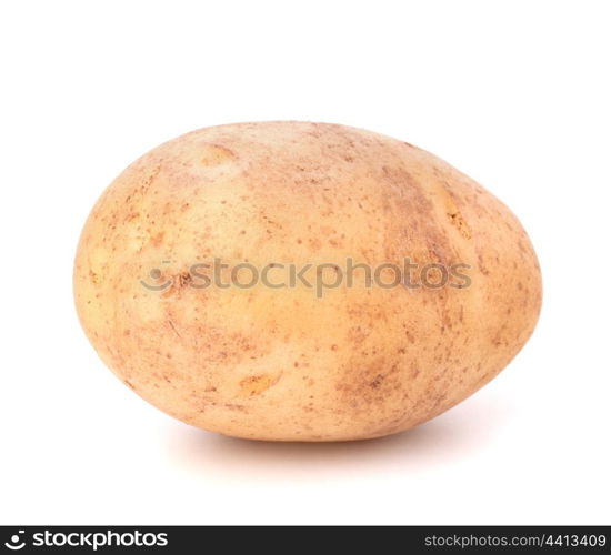 New potato isolated on white background cutout