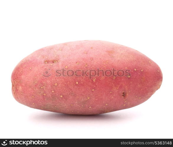 New potato tuber isolated on white background cutout