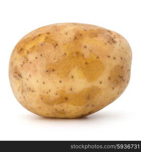 new potato tuber isolated on white background cutout