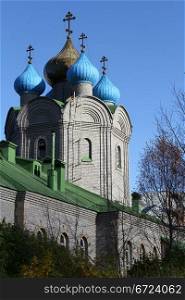 New Russian orthodox church in Murmansk, Russia
