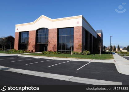 New, unoccupied office building, Fairfield, California