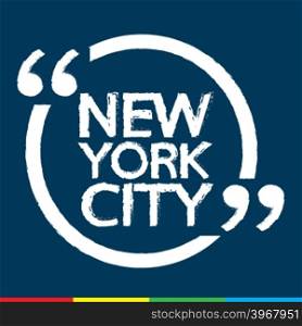 NEW YORK CITY Illustration Design
