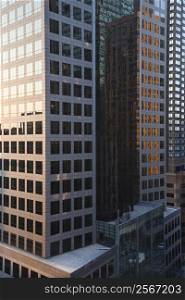 New York City office buildings.