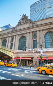 NEW YORK CITY - SEPTEMBER 05: Grand Central Terminal old entrance on September 5, 2015 in New York City.