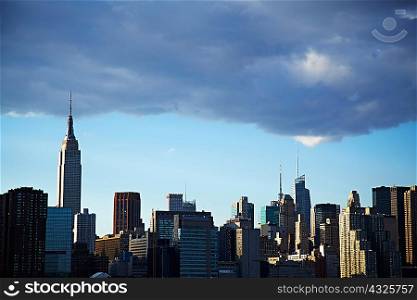New York City skyline, New York, USA