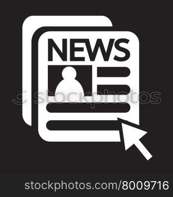 News and newspaper icon