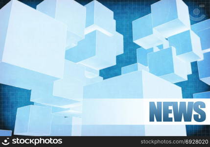 News on Futuristic Abstract for Presentation Slide. News on Futuristic Abstract