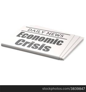 Newspaper economic crisis