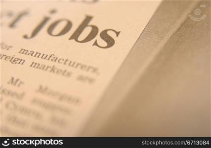 newspaper jobs and recruitment section