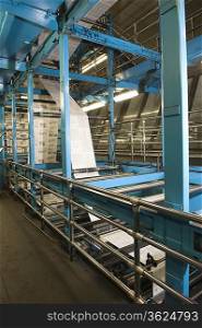 Newspaper production and printing process