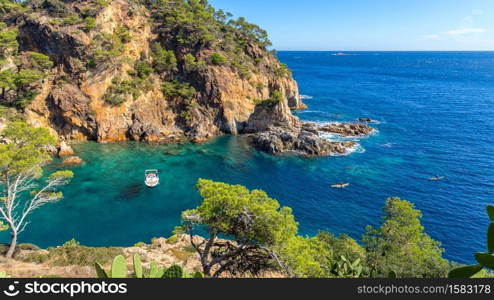 Nice detail from Costa Brava coastal in Spain