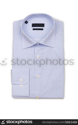 Nice male shirt isolated on the white