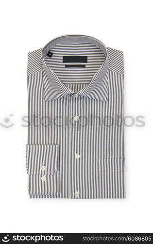 Nice male shirt isolated on the white