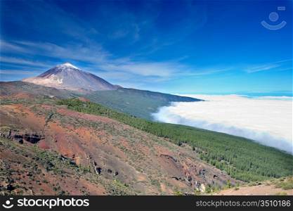 Nice photo of Teide spanish inactive volcano
