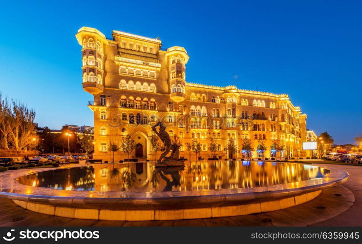 Nice residential building in Baku Azerbaijan