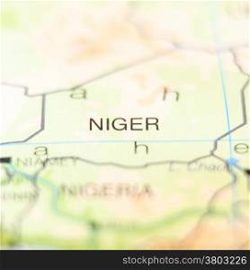 niger country on map