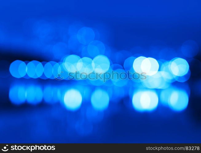 Night city lights bokeh with reflections background. Night city lights bokeh with reflections background hd