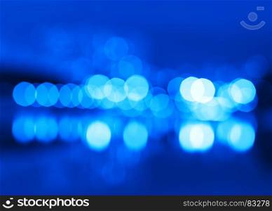 Night city lights bokeh with reflections background. Night city lights bokeh with reflections background hd