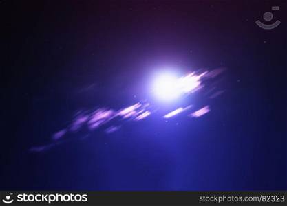 Night clouds in motion and glowing moon background. Night clouds in motion and glowing moon background hd