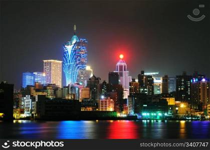 Night scenes of Macau