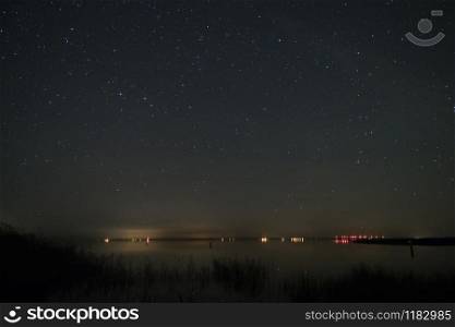 Night Sky over Fischland in Germany