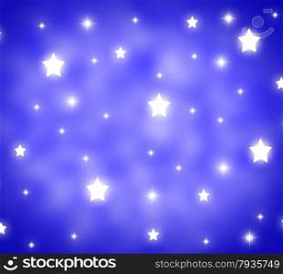 Night Stars Indicating Nighttime Darkness And Starry