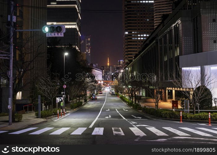 night time japan urban landscape. Resolution and high quality beautiful photo. night time japan urban landscape. High quality beautiful photo concept