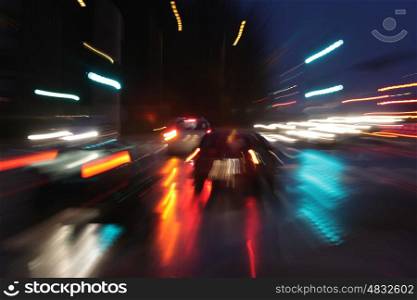 night traffic in denmark