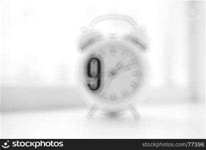 Nine o'clock morning clock bokeh background hd. Nine o'clock morning clock bokeh background