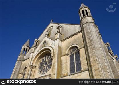 Niort ancient gothic church, Aquitaine, France