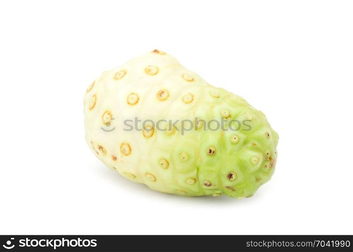 Noni fruit isolated on white background